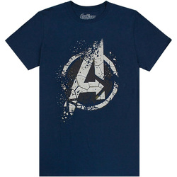 Abbigliamento Uomo T-shirt maniche corte Avengers  Blu