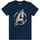 Abbigliamento Uomo T-shirts a maniche lunghe Avengers Eroded Blu