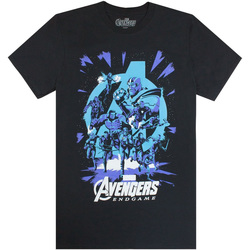Abbigliamento Uomo T-shirt maniche corte Avengers  Nero