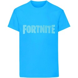 Abbigliamento Bambino T-shirts a maniche lunghe Fortnite NS5400 Blu