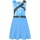 Abbigliamento Donna Vestiti Zelda NS5440 Blu