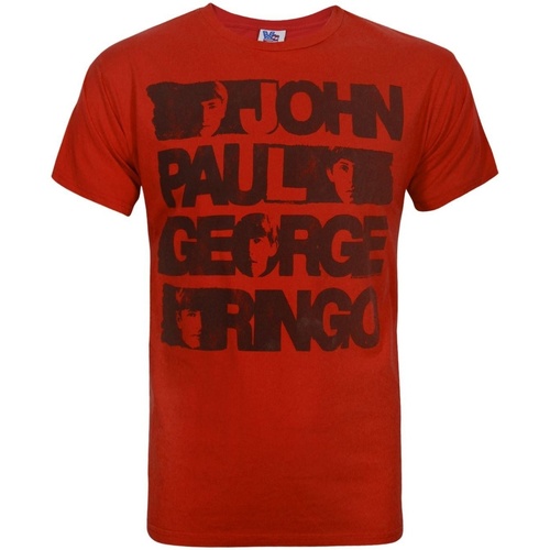 Abbigliamento Uomo T-shirts a maniche lunghe Junk Food Names Rosso