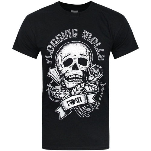 Abbigliamento Uomo T-shirts a maniche lunghe Flogging Molly NS5567 Nero