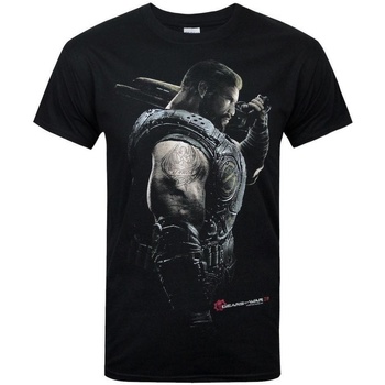 Abbigliamento Uomo T-shirt maniche corte Gears Of War  Nero