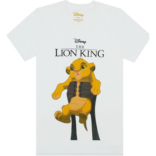 Abbigliamento Donna T-shirts a maniche lunghe The Lion King Circle Of Life Bianco