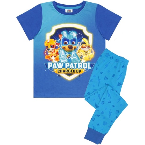 Abbigliamento Bambino Pigiami / camicie da notte Paw Patrol Mighty Pups Blu