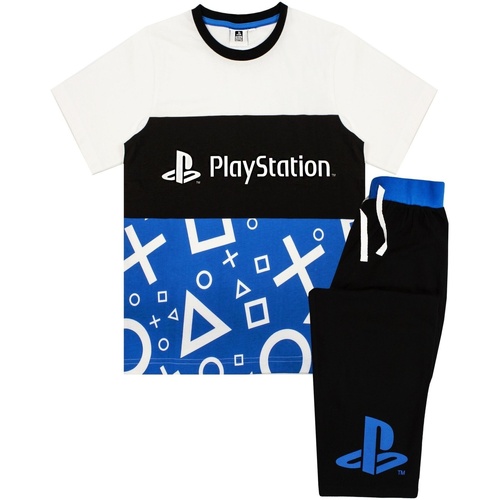 Abbigliamento Bambino Pigiami / camicie da notte Playstation NS5767 Nero