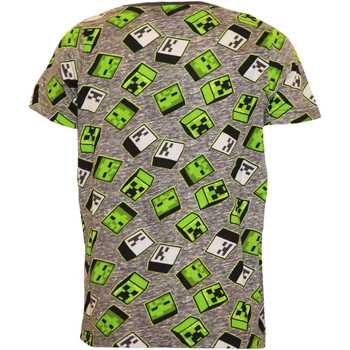 Abbigliamento Bambino T-shirts a maniche lunghe Minecraft  Verde