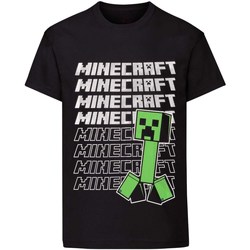 Abbigliamento Bambino T-shirts a maniche lunghe Minecraft NS6032 Nero