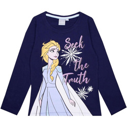 Abbigliamento Bambina T-shirts a maniche lunghe Disney Seek The Truth Blu