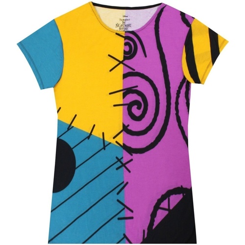 Abbigliamento Donna T-shirts a maniche lunghe Nightmare Before Christmas NS6062 Multicolore