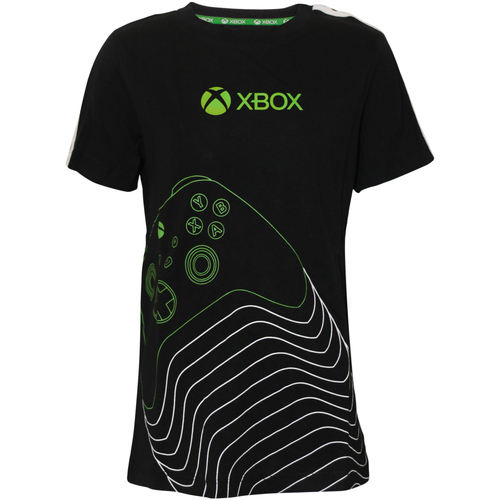Abbigliamento Bambino T-shirts a maniche lunghe Xbox  Nero