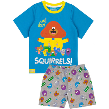 Abbigliamento Bambino Pigiami / camicie da notte Hey Duggee Well Done Squirrels Blu