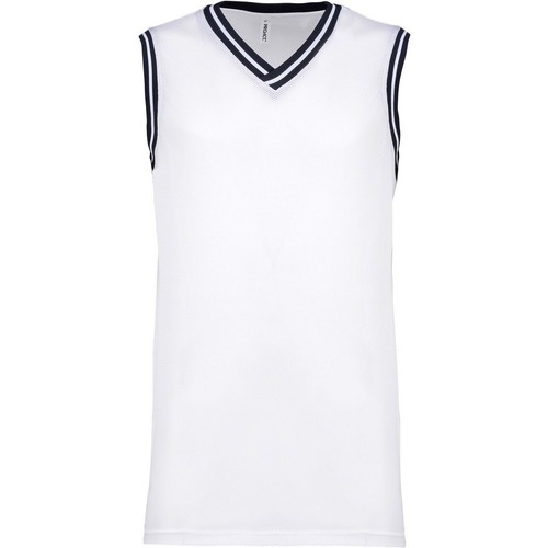 Abbigliamento Top / T-shirt senza maniche Proact PA4004 Bianco