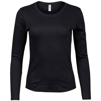 Abbigliamento Donna T-shirts a maniche lunghe Tee Jays T590 Nero