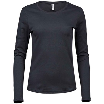 Abbigliamento Donna T-shirts a maniche lunghe Tee Jays T590 Grigio