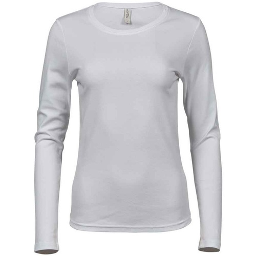 Abbigliamento Donna T-shirts a maniche lunghe Tee Jays T590 Bianco