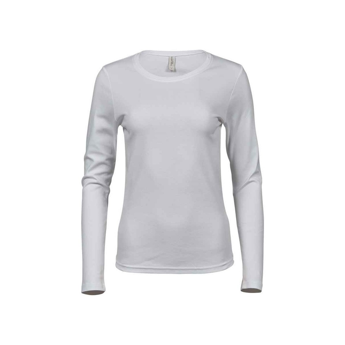 Abbigliamento Donna T-shirts a maniche lunghe Tee Jays Interlock Bianco