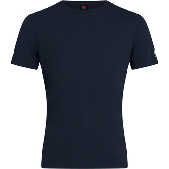 Abbigliamento Uomo T-shirts a maniche lunghe Canterbury CN226 Blu