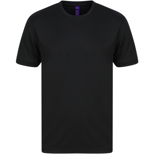 Abbigliamento Uomo T-shirt & Polo Henbury HiCool Performance Nero