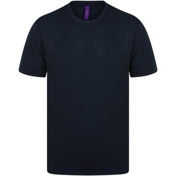 Abbigliamento Uomo T-shirts a maniche lunghe Henbury H024 Blu