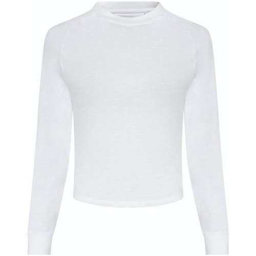 Abbigliamento Donna T-shirts a maniche lunghe Awdis JC116 Bianco