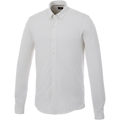 Abbigliamento Uomo Camicie maniche lunghe Elevate Bigelow Bianco