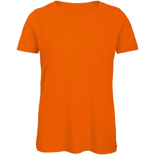 Abbigliamento Uomo T-shirts a maniche lunghe B And C BA118 Arancio