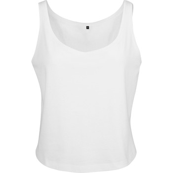 Abbigliamento Top / T-shirt senza maniche Build Your Brand BY051 Bianco