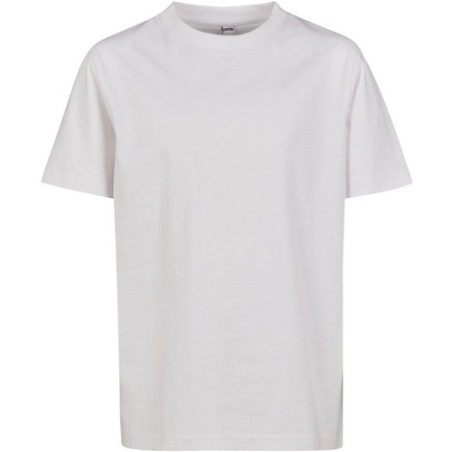 Abbigliamento Unisex bambino T-shirt maniche corte Build Your Brand BY116 Bianco