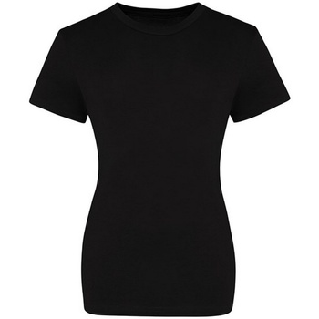 Abbigliamento Donna T-shirts a maniche lunghe Awdis JT10F Nero