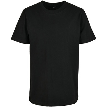 Abbigliamento Unisex bambino T-shirts a maniche lunghe Build Your Brand BY158 Nero