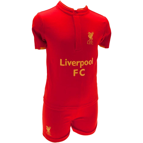 Abbigliamento Unisex bambino T-shirt maniche corte Liverpool Fc TA2354 Rosso