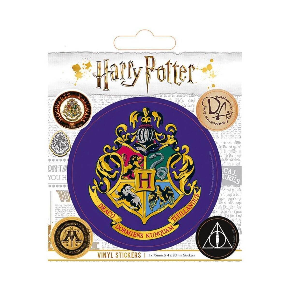 Casa Adesivi Harry Potter TA8001 Multicolore