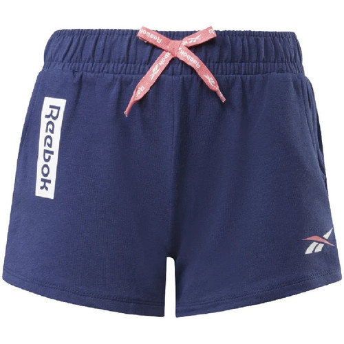 Abbigliamento Bambina Shorts / Bermuda Reebok Sport S73881RGI Blu