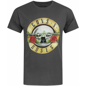 Abbigliamento Uomo T-shirts a maniche lunghe Guns N Roses NS5557 Grigio
