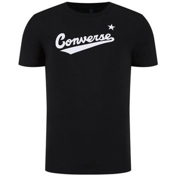Abbigliamento Uomo T-shirt maniche corte Converse Center Front Logo Nero