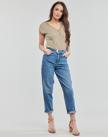Abbigliamento Donna Jeans dritti Liu Jo CANDY HIGH WAIST Blu / Medium