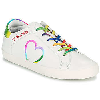 Scarpe Donna Sneakers basse Love Moschino JA15442G1E Bianco / Multicolore