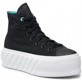 Scarpe Donna Sneakers Converse Chuck Taylor All Star Extra High Platform Nero