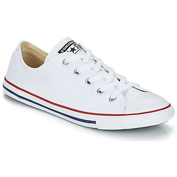 Scarpe Sneakers basse Converse ALL STAR DAINTY OX Bianco / Rosso