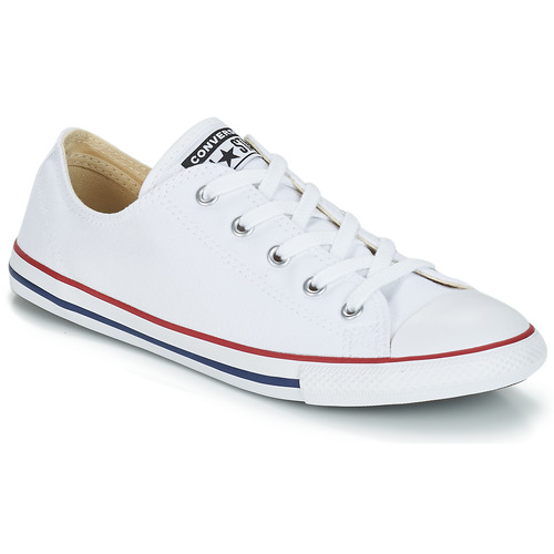 converse basse blanche look