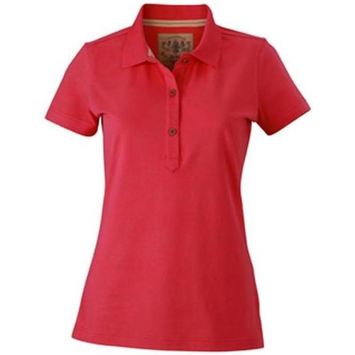 Abbigliamento Donna T-shirt & Polo James And Nicholson  Rosso