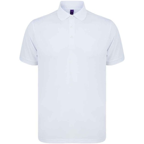 Abbigliamento Uomo T-shirt & Polo Henbury Piqu Bianco