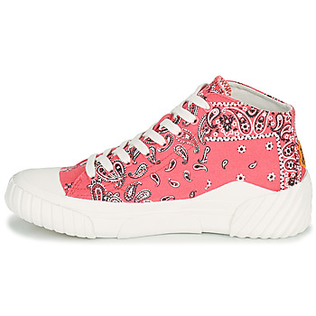 Kenzo TIGER CREST HIGH TOP SNEAKERS Rosa