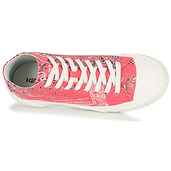 Kenzo TIGER CREST HIGH TOP SNEAKERS Rosa
