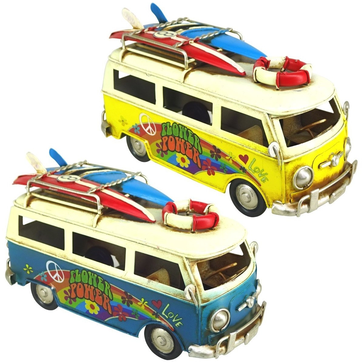 Casa Statuette e figurine Signes Grimalt Autobus Set 2 U Multicolore