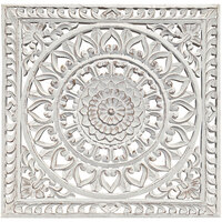Casa Dipinti / tele Signes Grimalt Ornamento A Mosaico Bianco