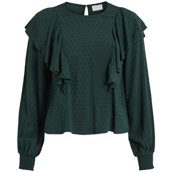 Abbigliamento Donna Top / Blusa Vila Payton Top - Darkest Spruce Verde