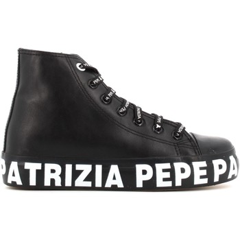 Scarpe Bambino Sneakers basse Patrizia Pepe sneakers alta junior PPJ631 NERO (30/34) Altri